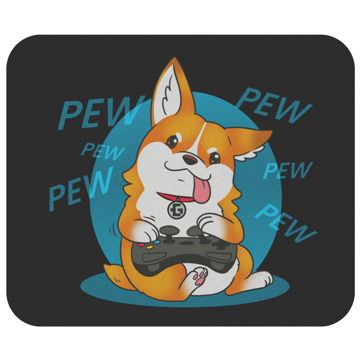 Gamer Pew pew pew mousepad