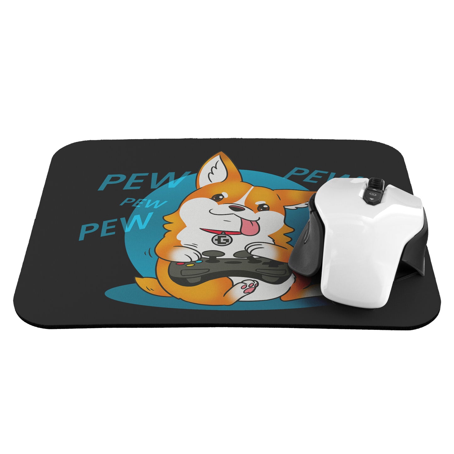 Pew pew pew mousepad