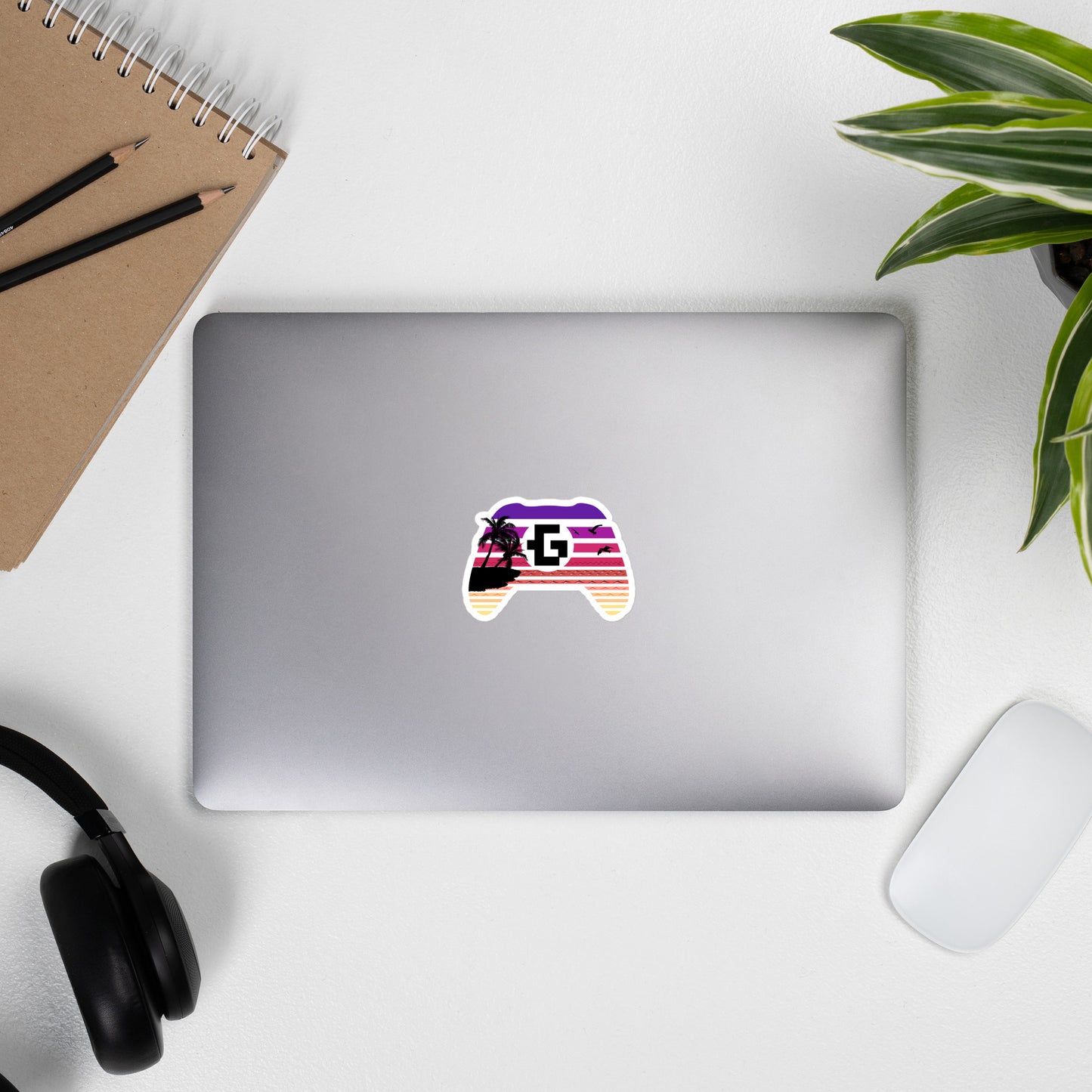 Gamer vacation sticker