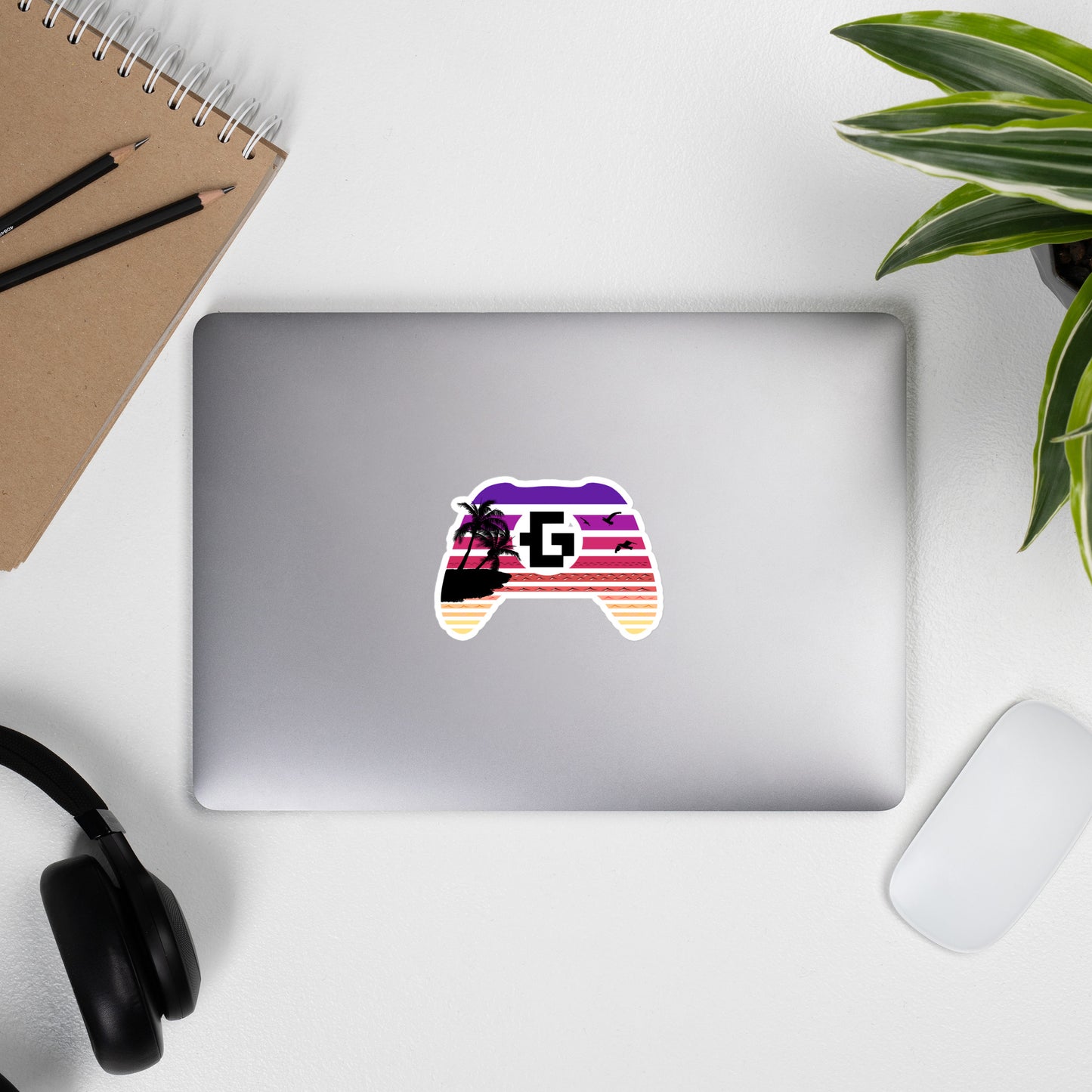 Gamer vacation sticker