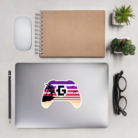 Gamer vacation sticker