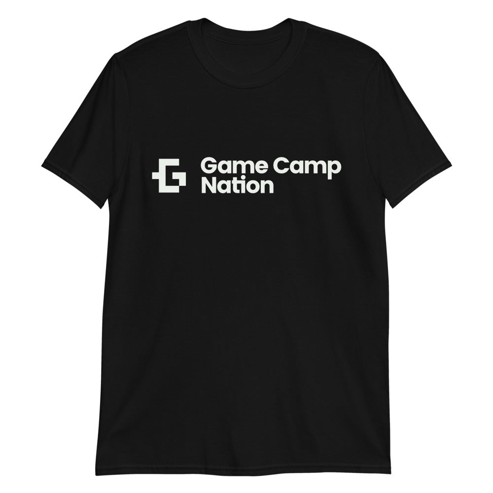 White logo unisex tee
