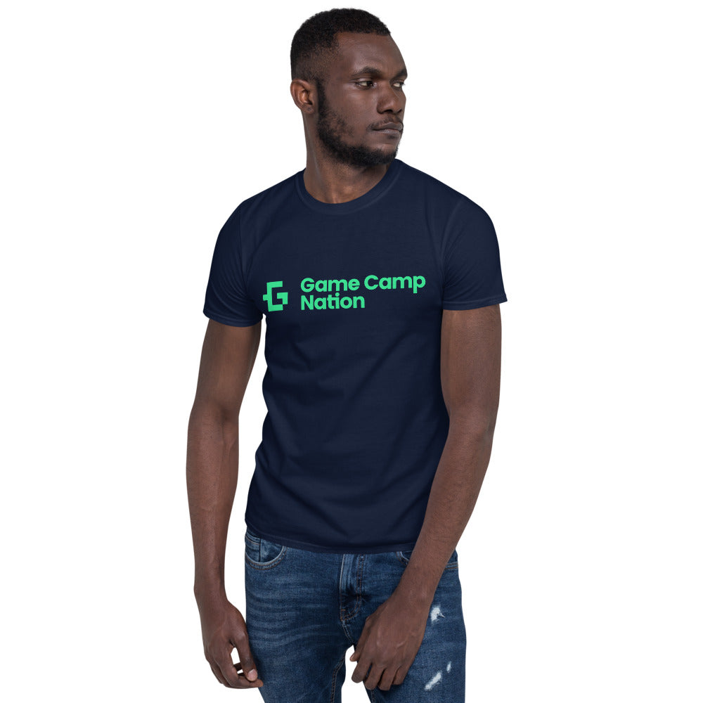 Green logo unisex tee