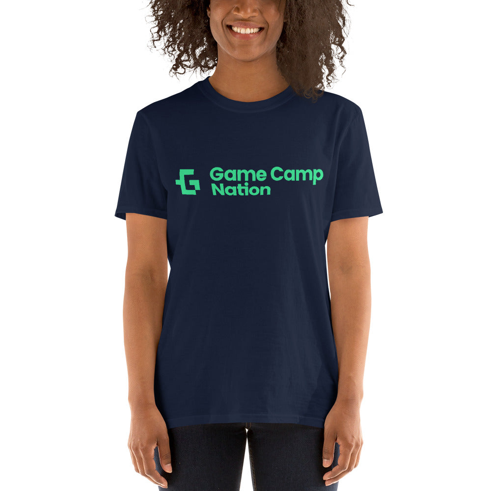 Green logo unisex tee