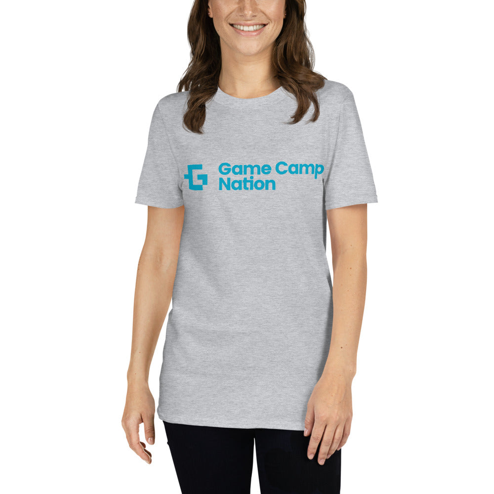 Blue logo unisex tee
