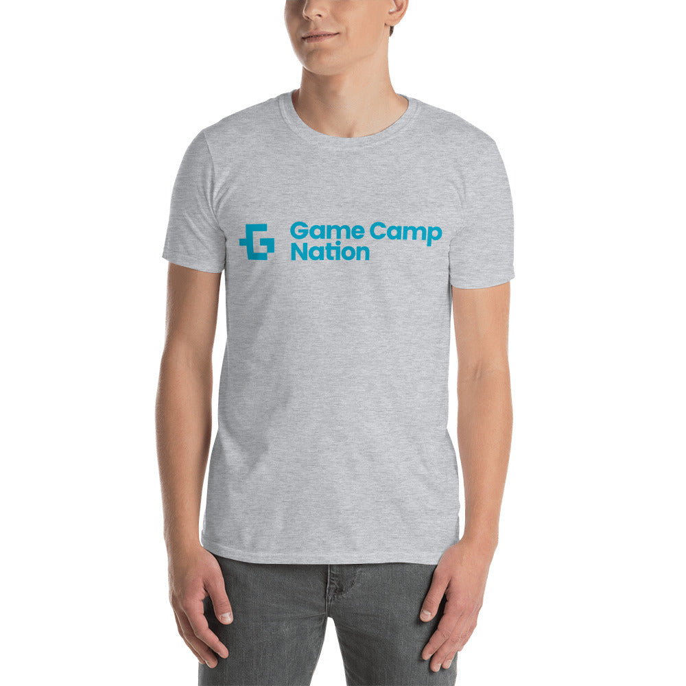 Blue logo unisex tee
