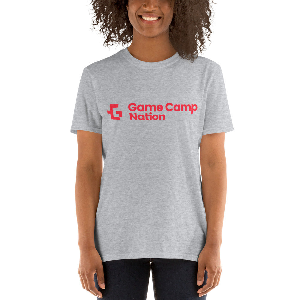 Red logo unisex tee