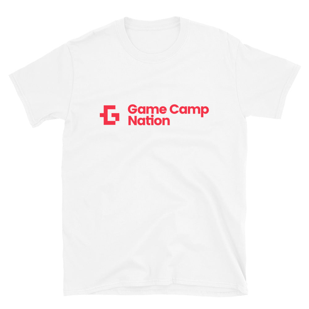 Red logo unisex tee