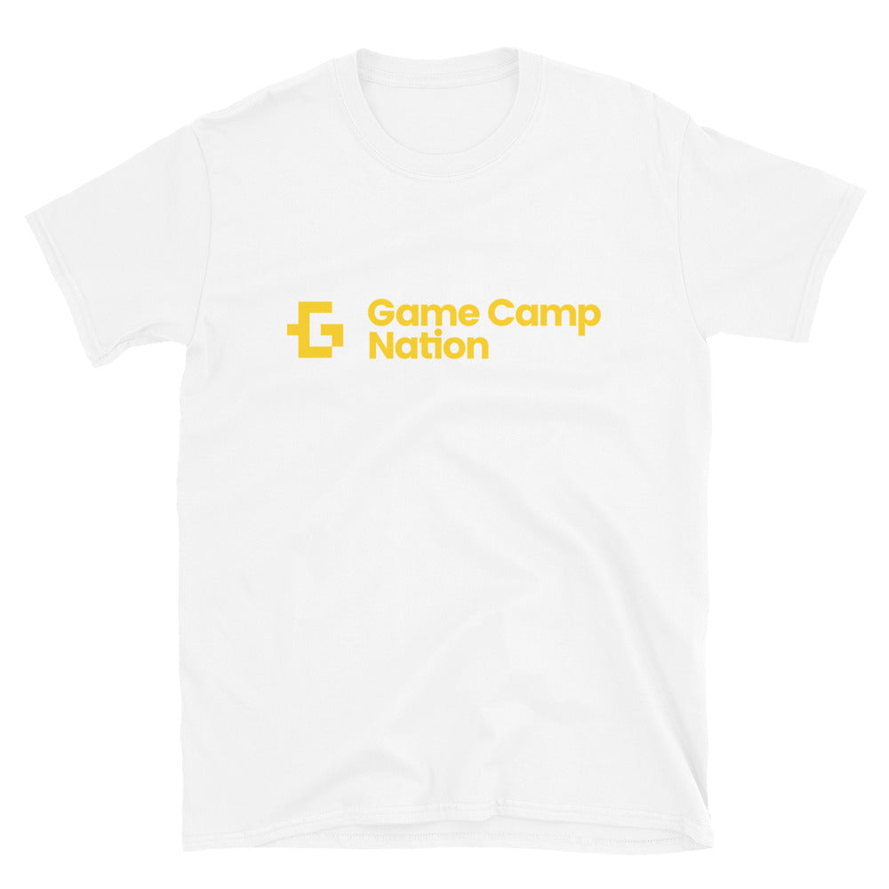 Yellow logo unisex tee