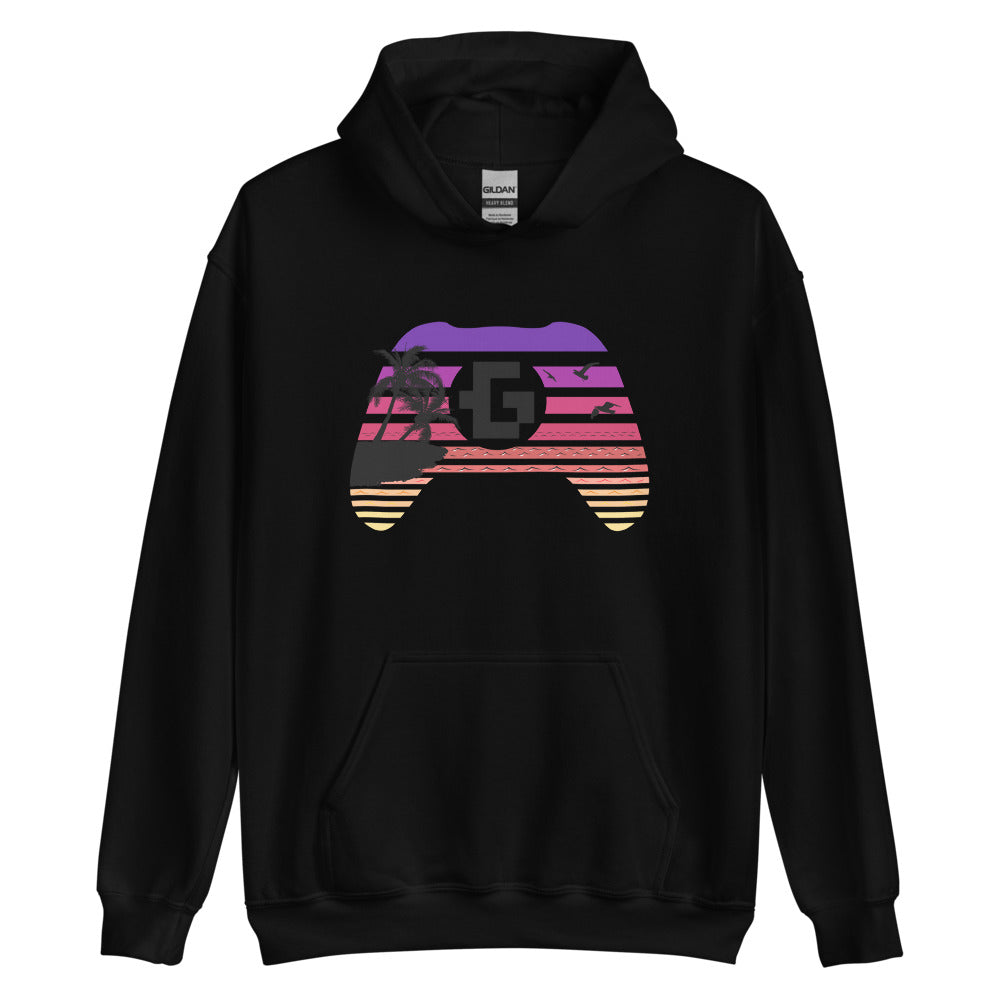Gamer vacation unisex pullover hoodie