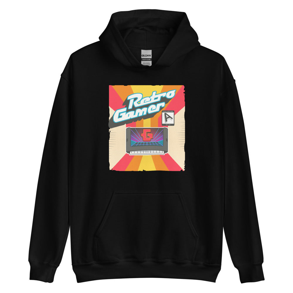 Retro gamer unisex pullover hoodie