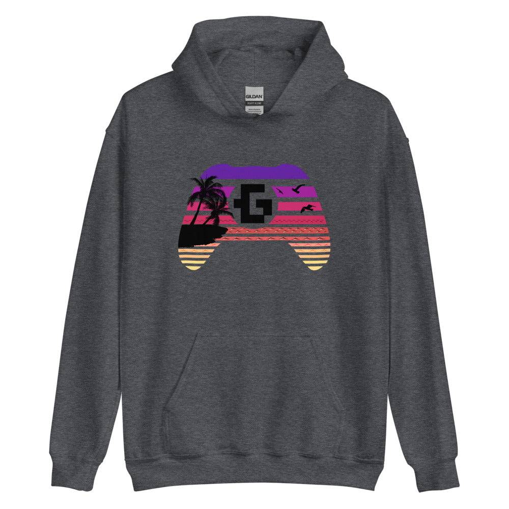 Gamer vacation unisex pullover hoodie