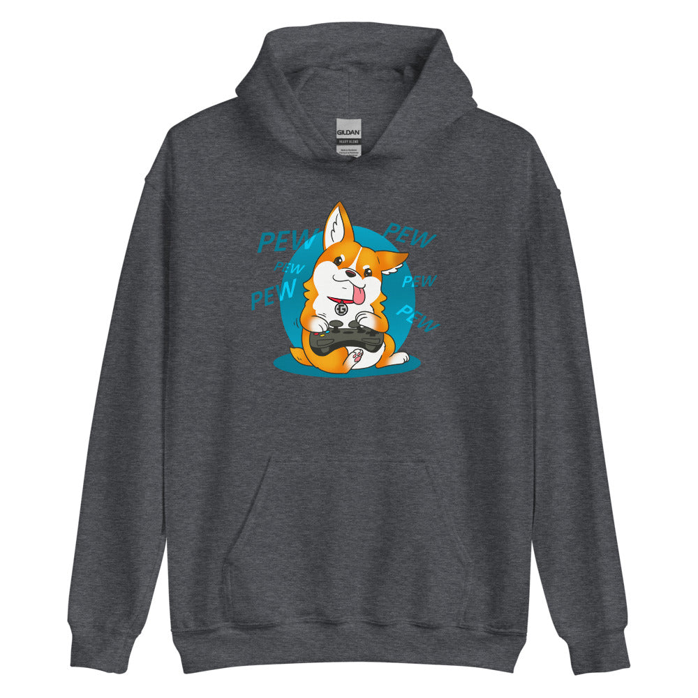 Pew pew pew unisex pullover hoodie