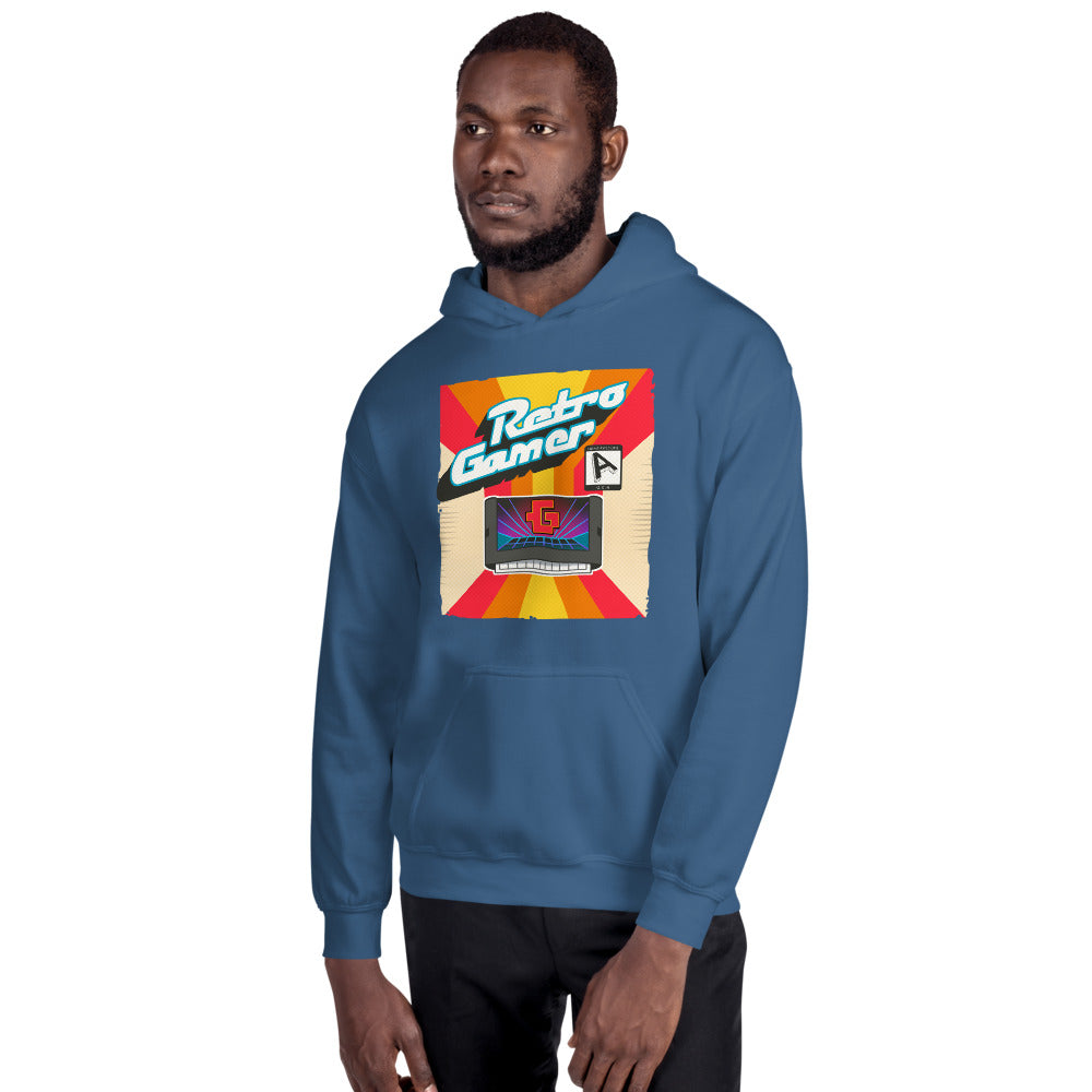 Retro gamer unisex pullover hoodie