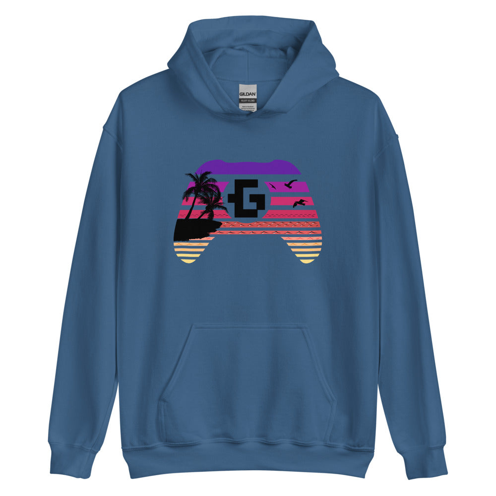 Gamer vacation unisex pullover hoodie