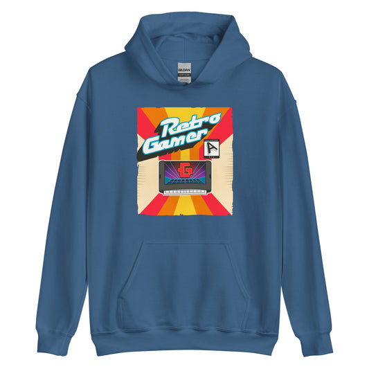 Retro gamer unisex pullover hoodie