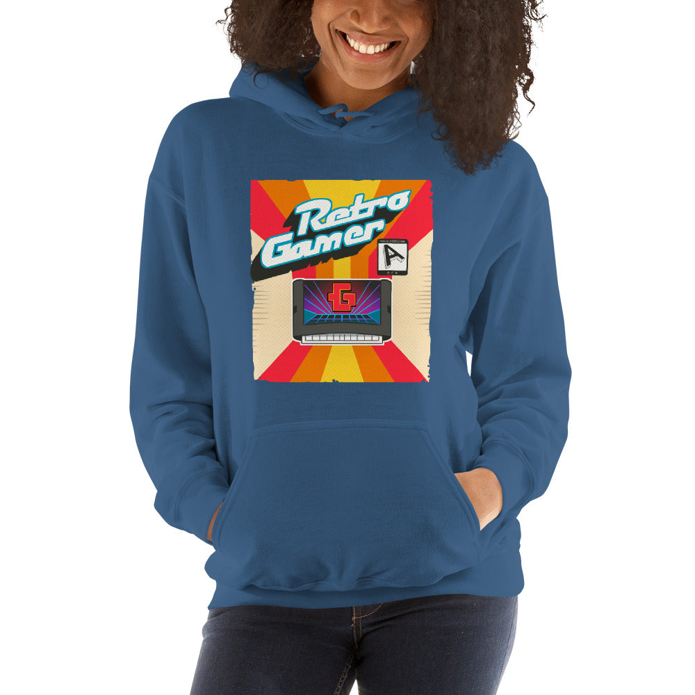 Retro gamer unisex pullover hoodie
