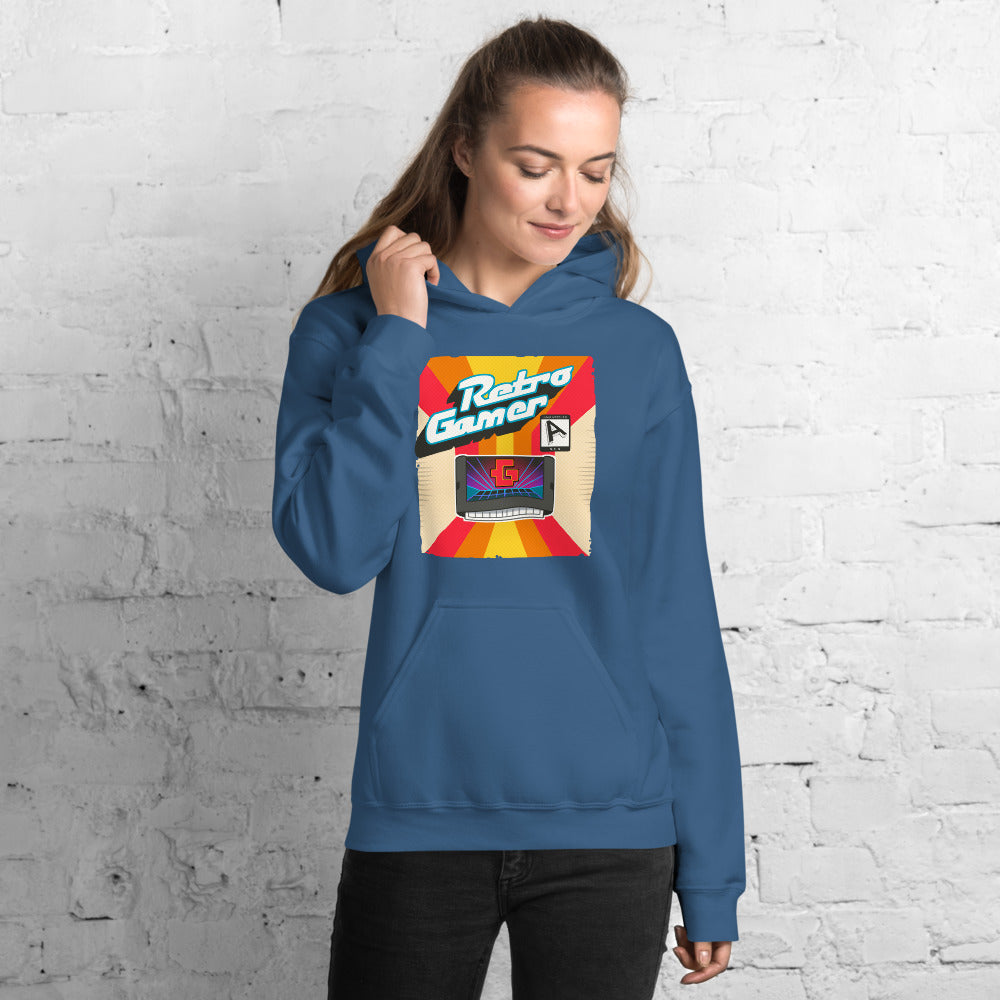 Retro gamer unisex pullover hoodie