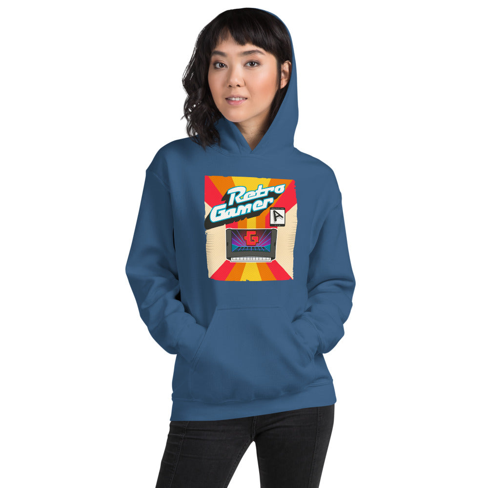 Retro gamer unisex pullover hoodie