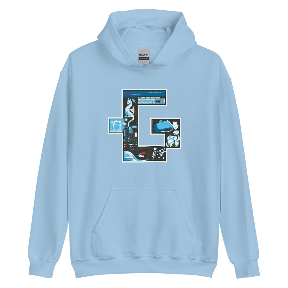 Summer gamer utopia unisex pullover hoodie