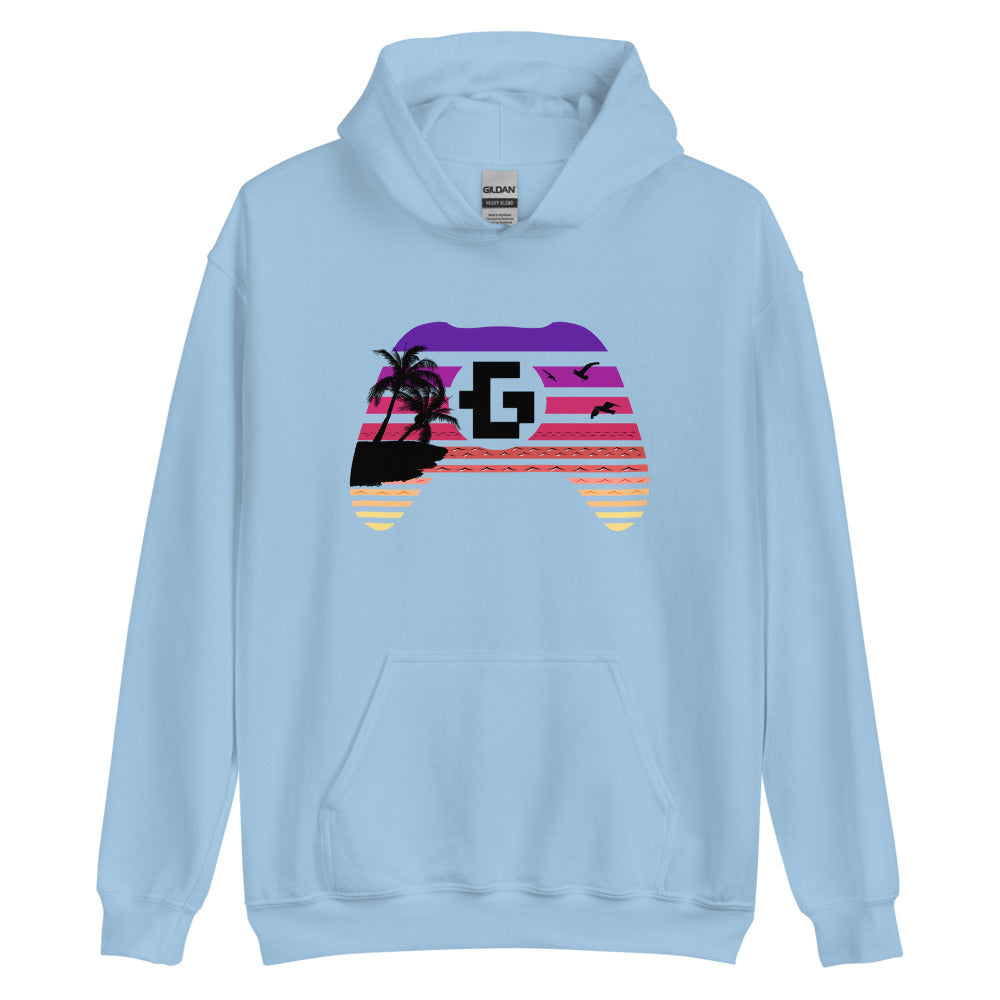 Gamer vacation unisex pullover hoodie