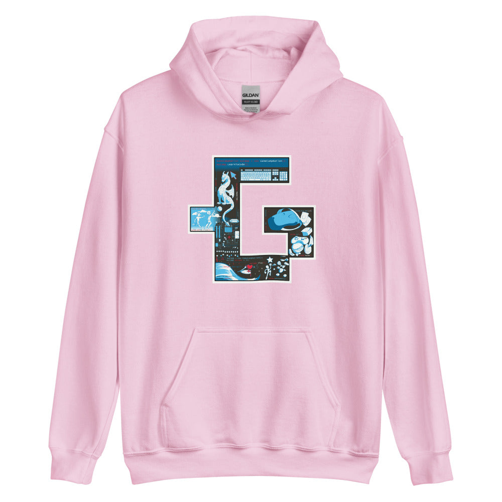 Summer gamer utopia unisex pullover hoodie
