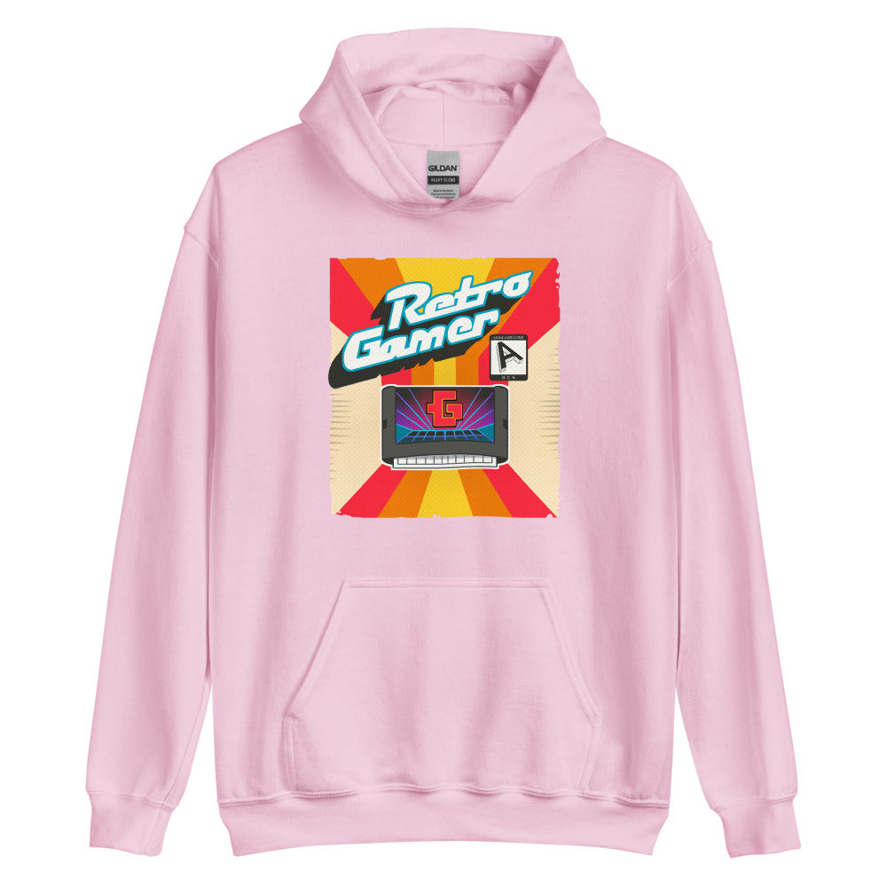Retro gamer unisex pullover hoodie