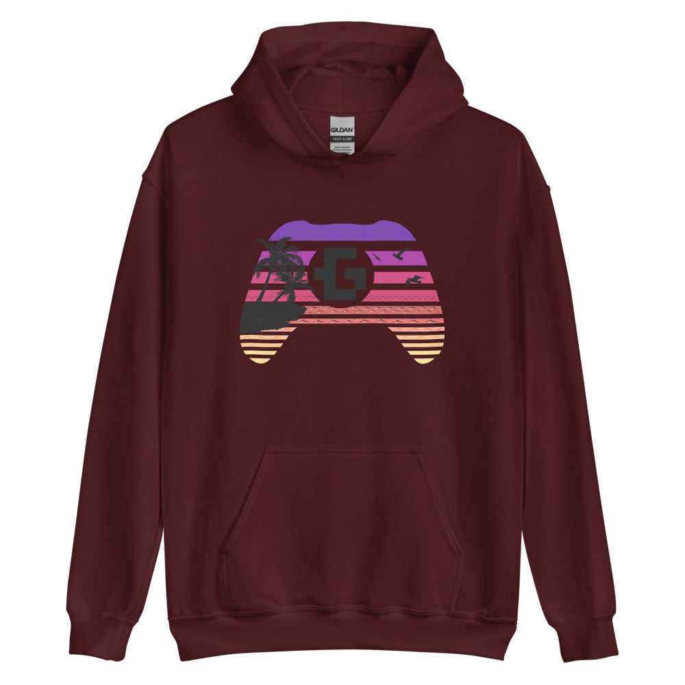 Gamer vacation unisex pullover hoodie
