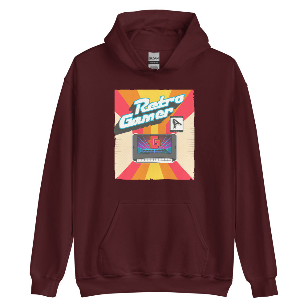 Retro gamer unisex pullover hoodie