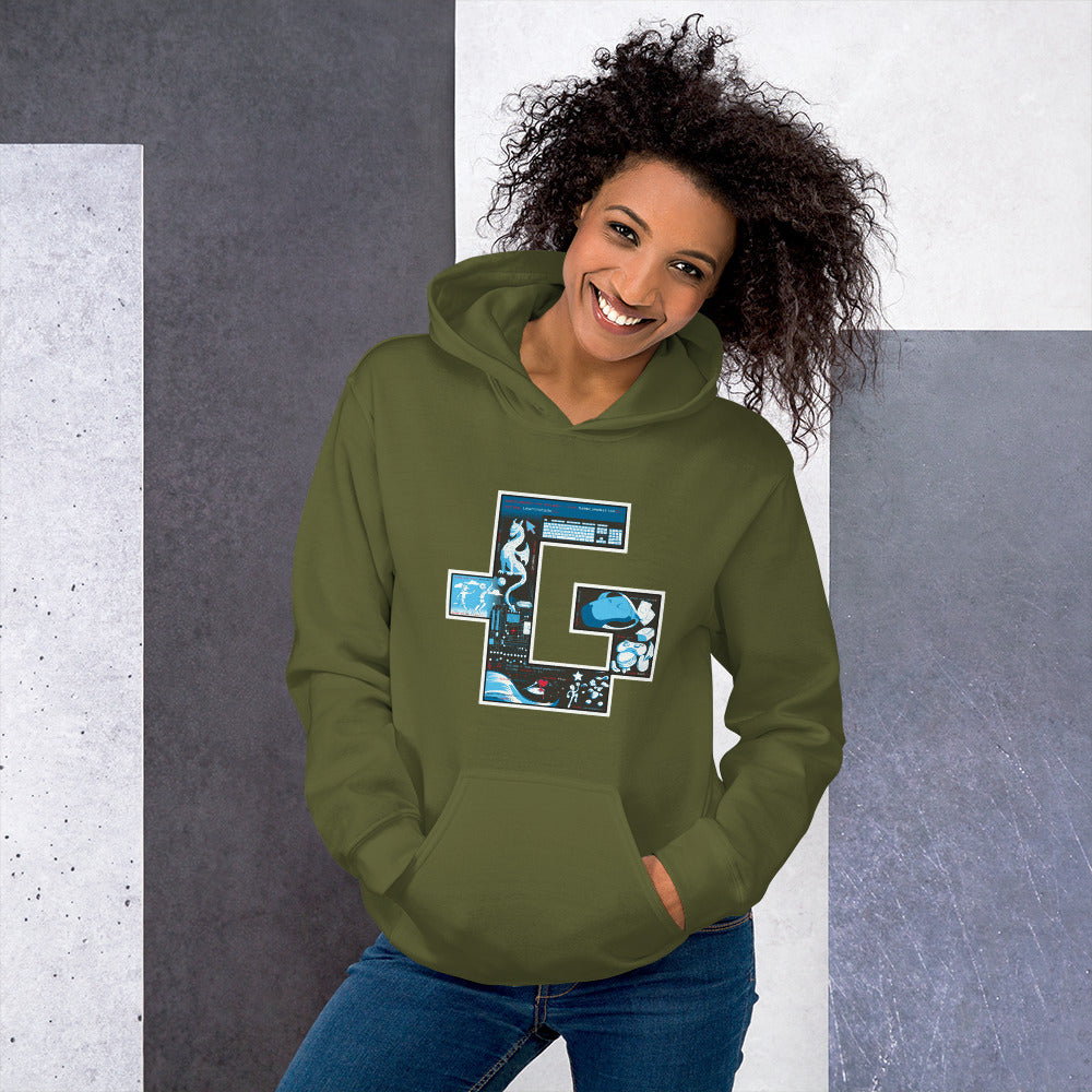 Summer gamer utopia unisex pullover hoodie