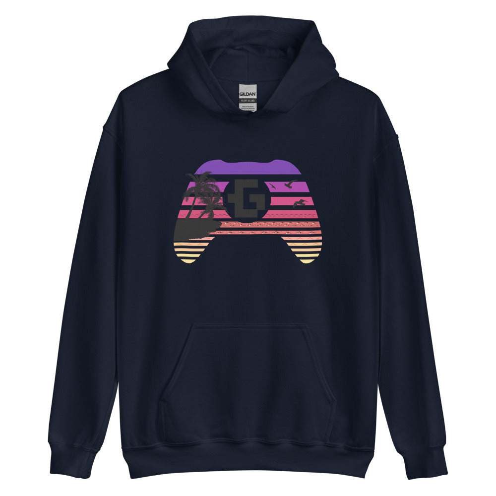 Gamer vacation unisex pullover hoodie