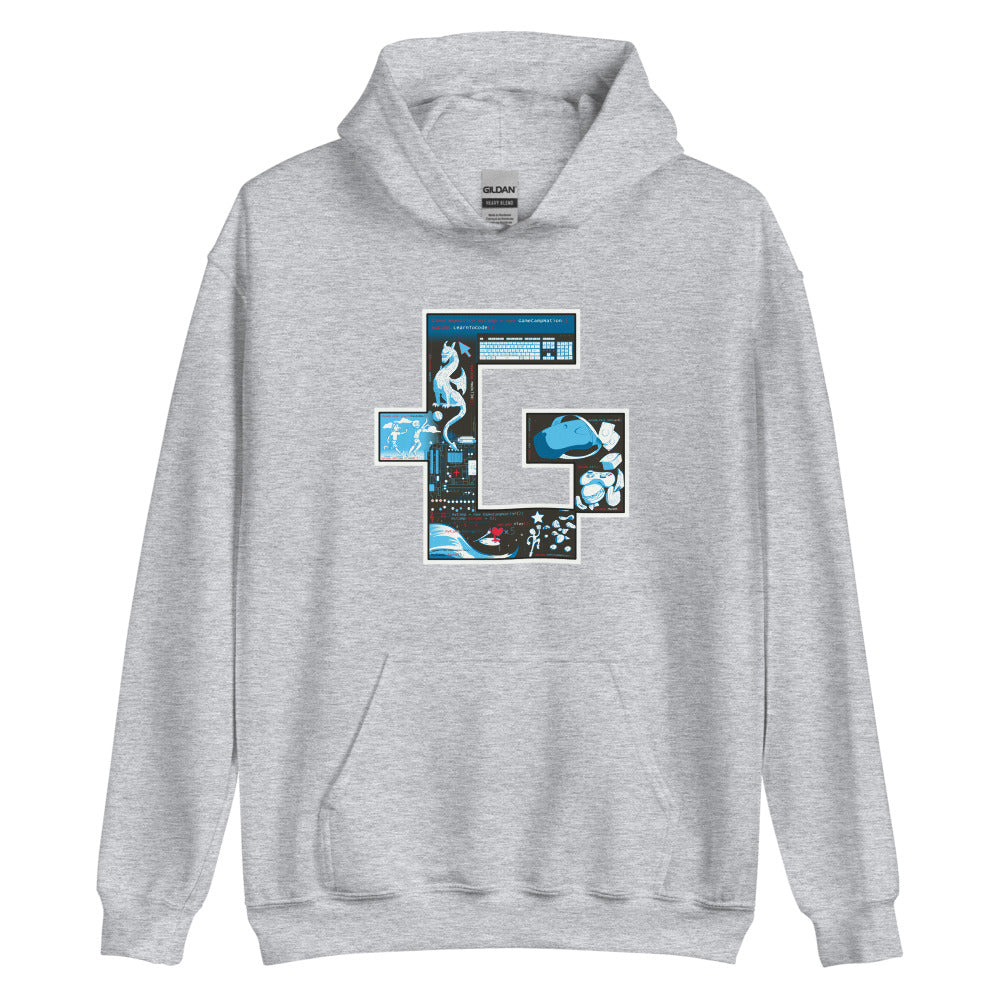 Summer gamer utopia unisex pullover hoodie