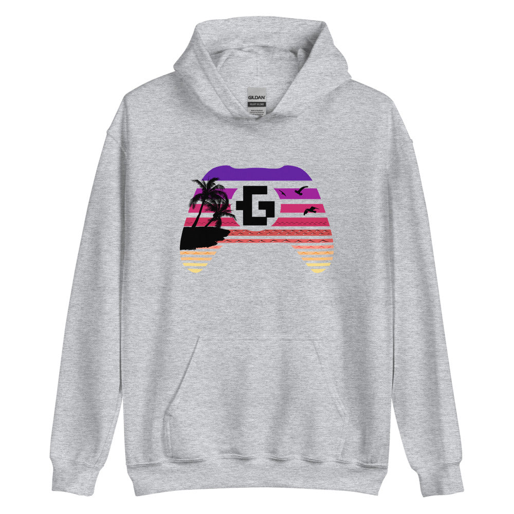 Gamer vacation unisex pullover hoodie