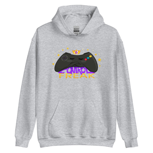 Gamer Control freak unisex pullover hoodie