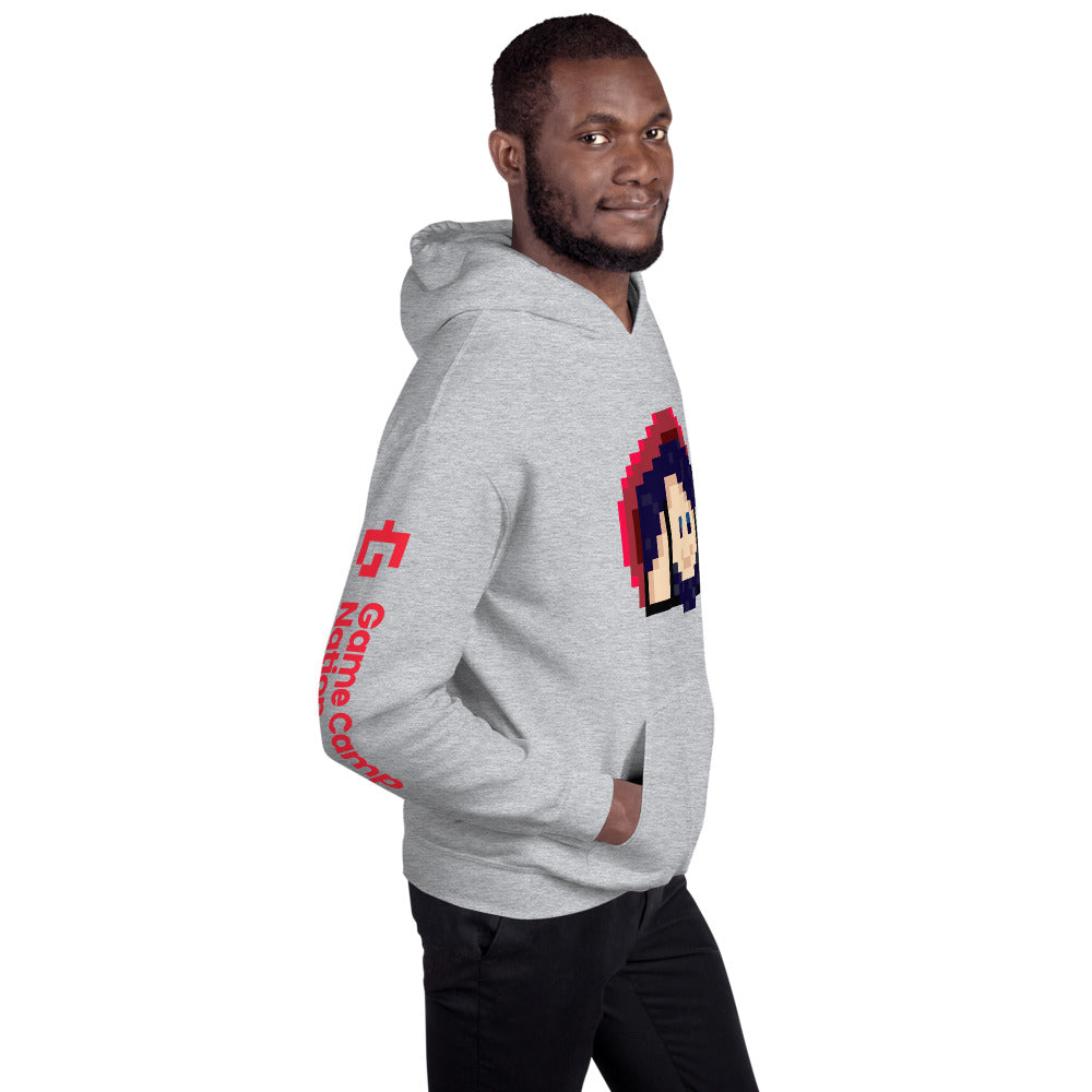 The Red-JP2 pullover hoodie