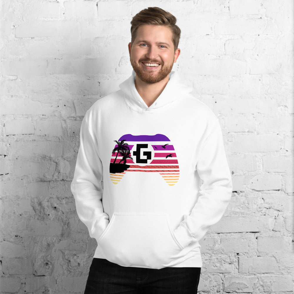 Gamer vacation unisex pullover hoodie