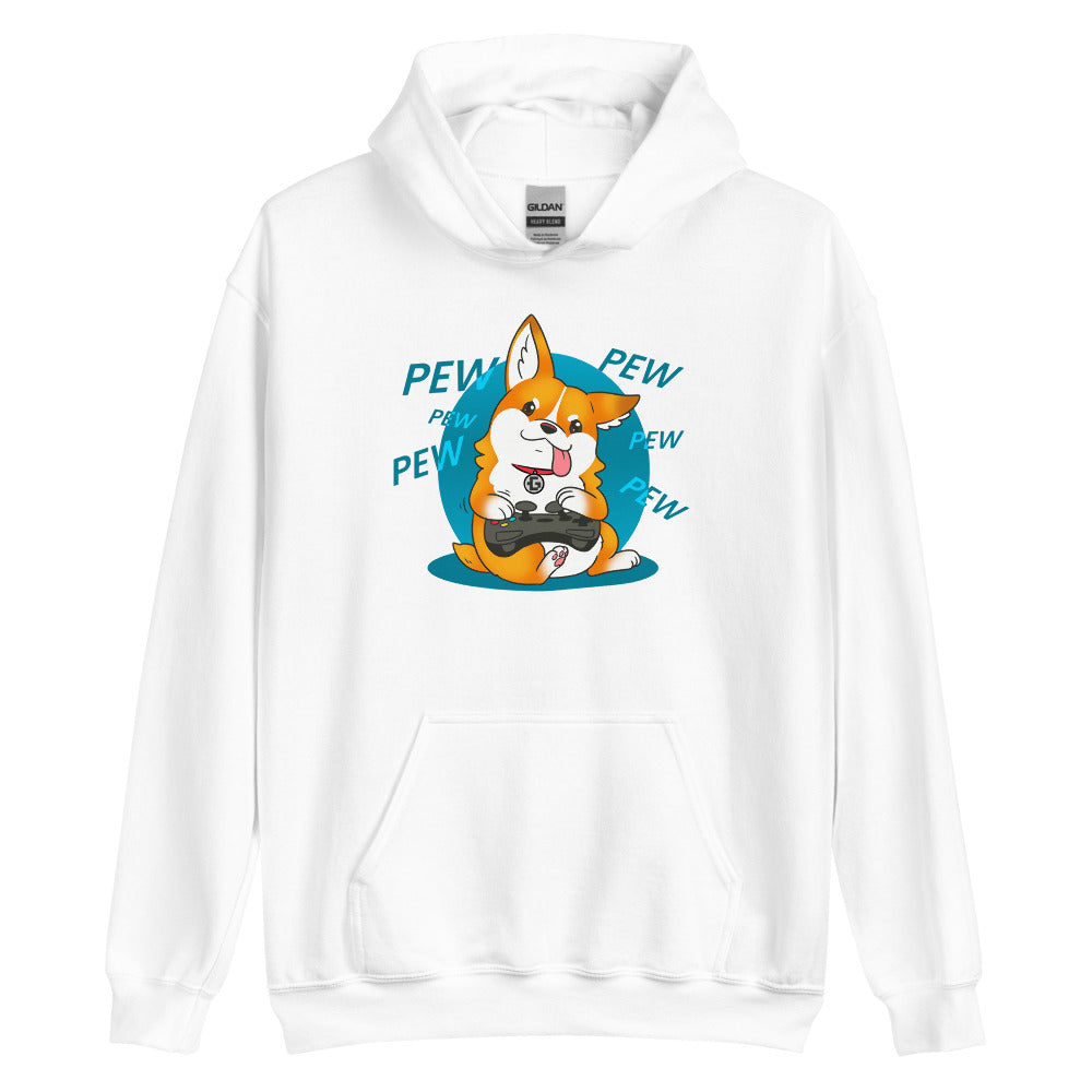 Pew pew pew unisex pullover hoodie