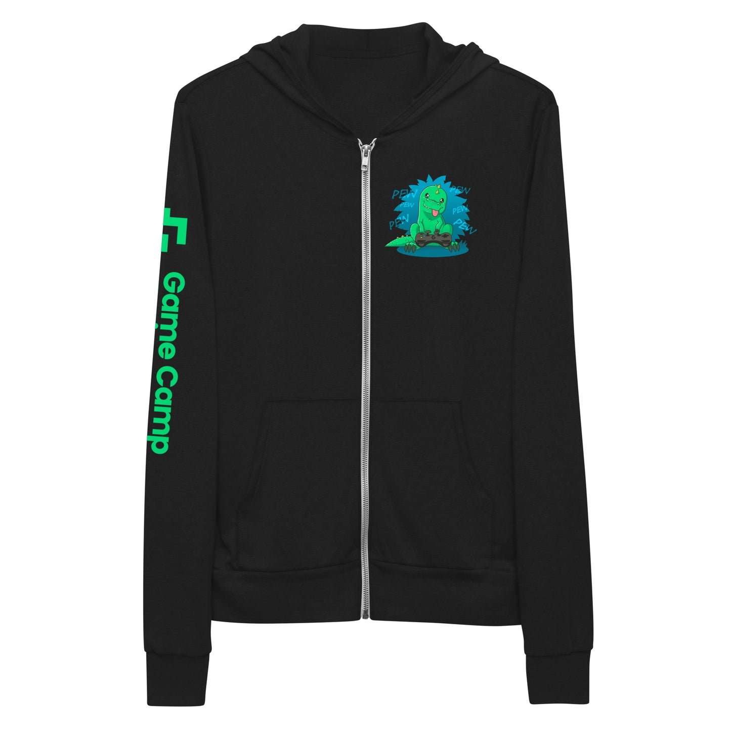 Jurassic domination unisex zip hoodie