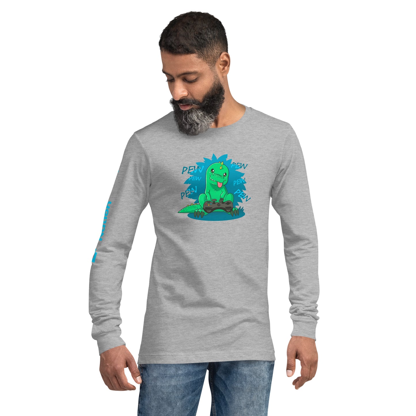 Jurassic domination long sleeve unisex tee