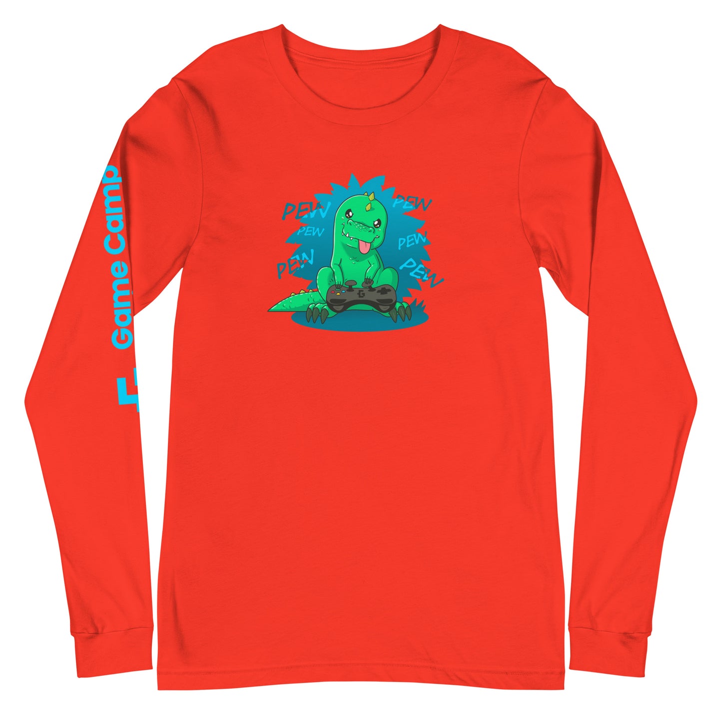 Jurassic domination long sleeve unisex tee