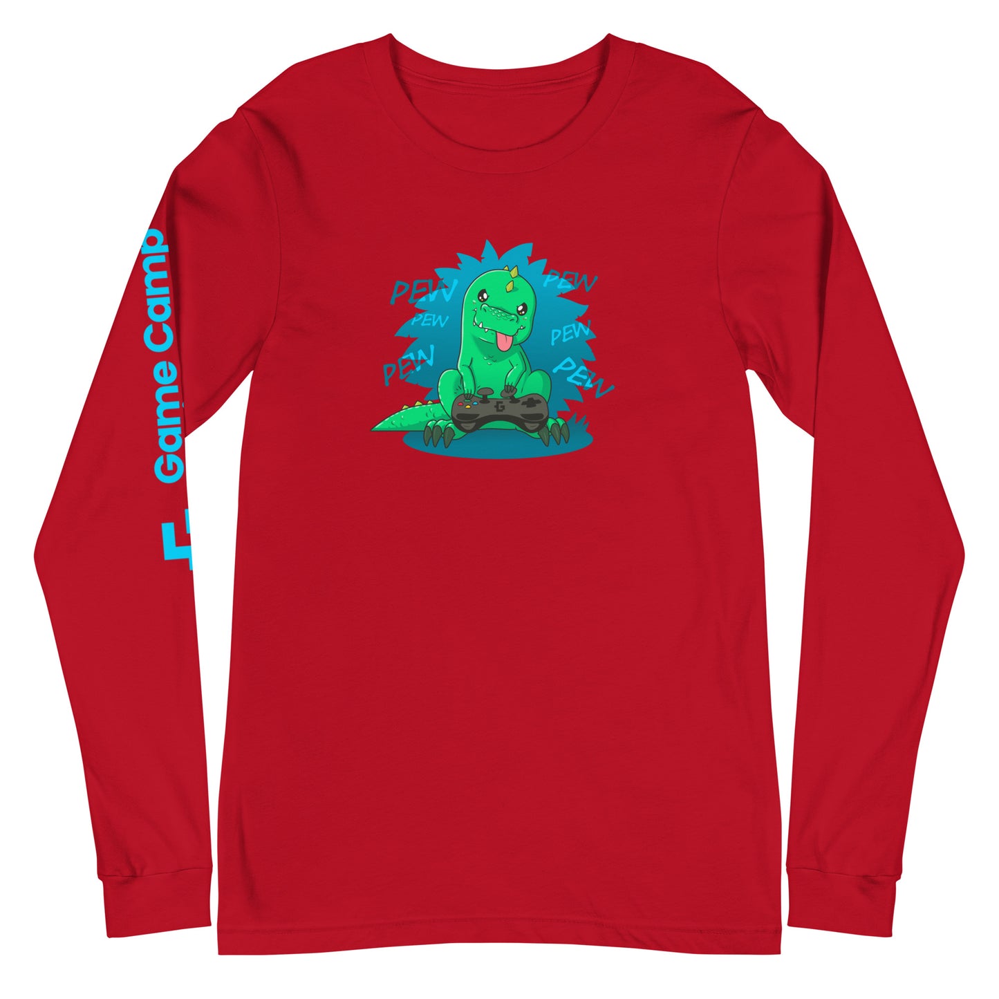 Jurassic domination long sleeve unisex tee