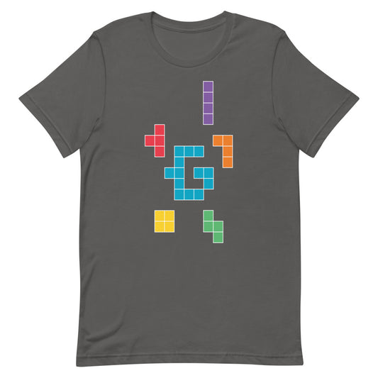 Gamer puzzle unisex fitted tee