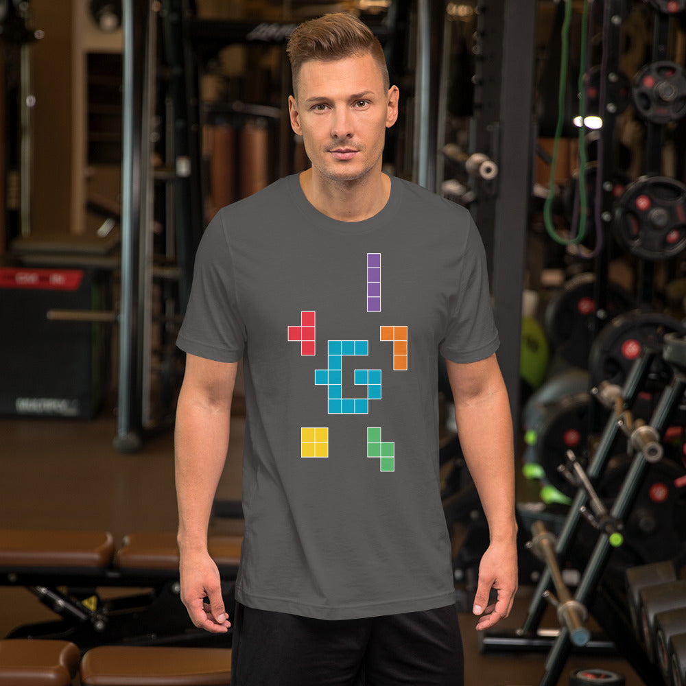 Gamer puzzle unisex fitted tee