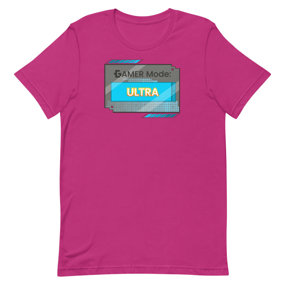Gamer mode unisex tee