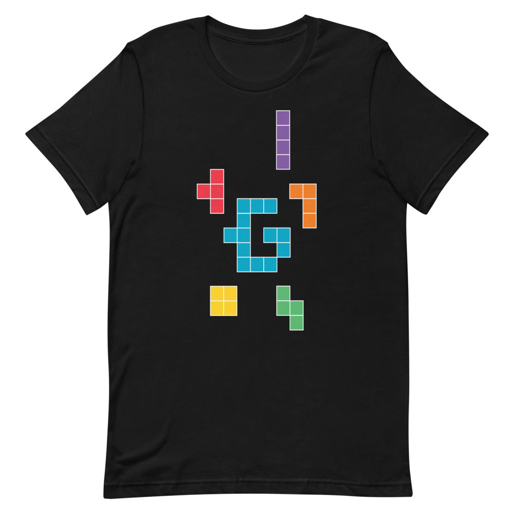 Gamer puzzle unisex fitted tee
