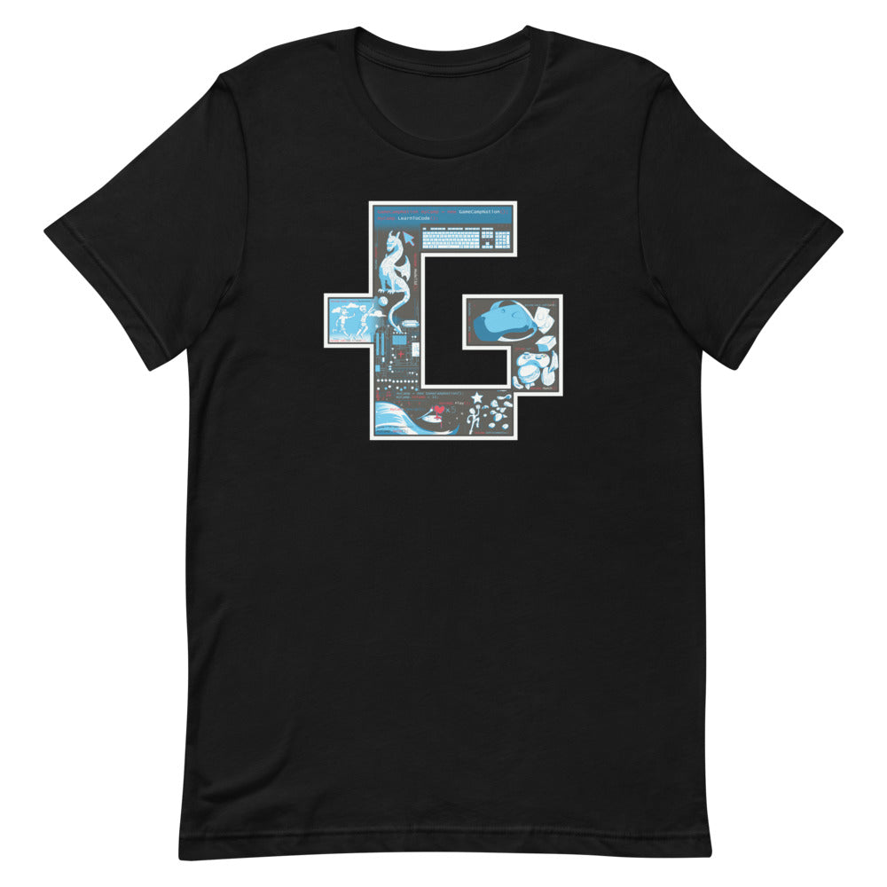 Summer gamer utopia unisex fitted tee