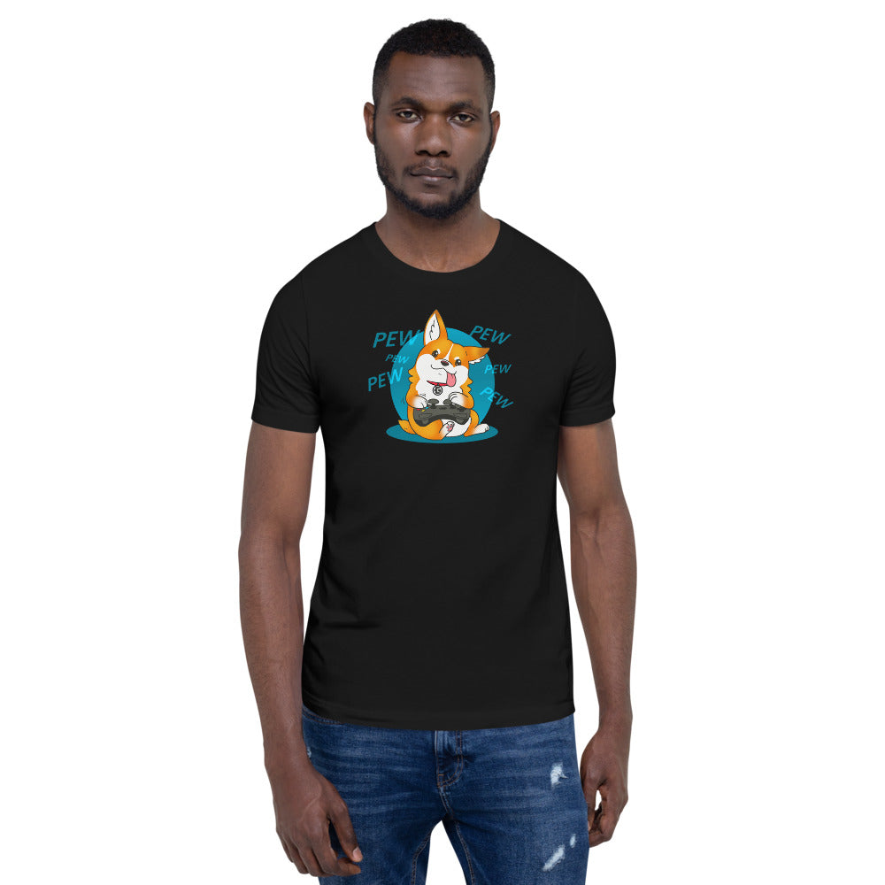 Pew pew pew unisex tee