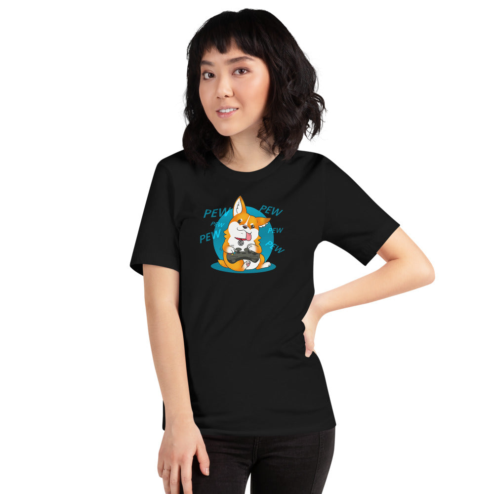 Pew pew pew unisex tee