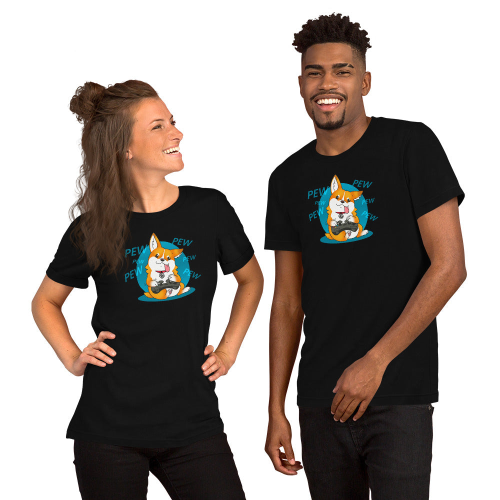 Pew pew pew unisex tee