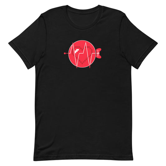 Heartbeat unisex tee